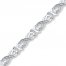Infinity Bracelet 1/20 ct tw Diamonds Sterling Silver