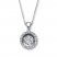 Previously Owned Necklace 1/2 ct tw Diamonds 14K White Gold