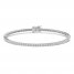 Lab-Created Diamonds by KAY Bracelet 2-1/2 ct tw 14K White Gold 7.25"