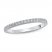 Diamond Wedding Band 1/4 ct tw Round-cut 14K White Gold