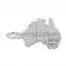 Australia Charm Sterling Silver