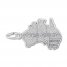 Australia Charm Sterling Silver