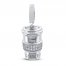 True Definition Coffee Cup Charm 1/10 ct tw Diamonds Sterling Silver