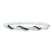 Diamond Bangle 1/4 ct tw Black/White Sterling Silver