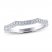 THE LEO Ideal Cut Diamond Wedding Band 1/6 ct tw 14K White Gold