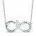 AYLLU Infinity Necklace Sterling Silver 18"