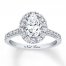 Neil Lane Diamond Engagement Ring 2-1/8 ct tw 14K White Gold