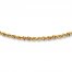 Rope Chain Necklace 10K Yellow Gold 20" Length