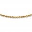 Rope Chain Necklace 10K Yellow Gold 20" Length