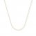 Bead Chain Necklace 14K Yellow Gold 18" Length