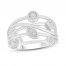 Diamond Ring 1/10 ct tw Sterling Silver