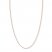 Adjustable 22" Wheat Chain 14K Rose Gold Appx. 1.02mm