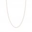 20" Textured Rope Chain 14K Rose Gold Appx. 1.05mm