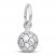 Soccer Ball Charm Sterling Silver