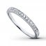 Previously Owned Diamond Anniversary Band 1/6 ct tw Round-cut 14K White Gold