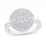 Diamond Ring 1/8 ct tw Sterling Silver