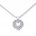 Heart Locket Necklace Sterling Silver