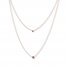 Le Vian Chocolate Diamond Bezel Necklace 3/8 ct tw 14K Gold