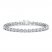 Lab-Created Diamonds by KAY Bracelet 3 ct tw 14K White Gold