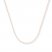 Cable Chain Necklace 14K Rose Gold 16" Length