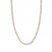 30" Figaro Chain Necklace 14K Two-Tone Gold 5.8mm