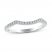 Diamond Wedding Band 1/8 ct tw 14K White Gold