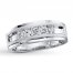Previously Owned Band 1/2 ct tw Diamonds 10K White Gold