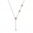 Diamond Necklace 1/6 ct tw Sterling Silver/10K Gold