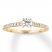 Diamond Engagement Ring 1/2 carat tw Round-cut 14K Yellow Gold