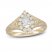 Neil Lane Diamond Engagement Ring 3/4 ct tw Pear/Round 14K Yellow Gold