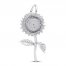 Sunflower Charm Sterling Silver