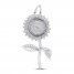 Sunflower Charm Sterling Silver