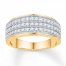 Anniversary Band 1/2 ct tw Diamonds 10K Yellow Gold