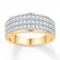 Anniversary Band 1/2 ct tw Diamonds 10K Yellow Gold