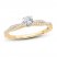 Diamond Engagement Ring 1/2 ct tw Round-cut 14K Yellow Gold