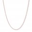 Perfectina Chain Necklace 14K Rose Gold 18 Length