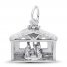 Nativity Charm Sterling Silver