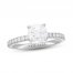 Neil Lane Diamond Engagement Ring 1-7/8 ct tw Round-Cut 14K White Gold