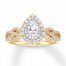 Neil Lane Bridal Ring 7/8 ct tw Diamonds 14K Yellow Gold
