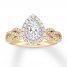 Neil Lane Bridal Ring 7/8 ct tw Diamonds 14K Yellow Gold