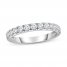 Diamond Wedding Band 1/5 ct tw 14K White Gold