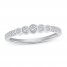 Diamond Anniversary Ring 1/3 ct tw 14K White Gold