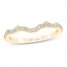 First Light Diamond Wedding Band 1/5 ct tw Round-cut 14K Yellow Gold