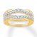 Diamond Enhancer Ring 3/4 ct tw Round-cut 14K Yellow Gold