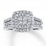 Previously Owned Diamond Engagement Ring 1 ct tw 14K White Gold