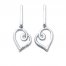 Previously Owned Diamond Earrings 1/20 ct tw Sterling Silver