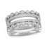 Neil Lane Diamond Enhancer Ring 5/8 ct tw Round-cut 14K White Gold