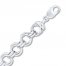 Rolo Link Bracelet Sterling Silver 7.5" Length