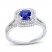 Le Vian Couture Sapphire Ring 3/8 ct tw Diamonds 18K Vanilla Gold