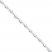 Beaded Anklet Sterling Silver 10" Length